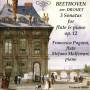 L.v. Beethoven / Francesca Pagnini - 3 Sonaten op.12 arrangiert f�r Fl�te und Klavier