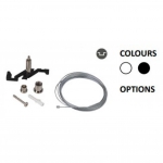 Powergear - Mini 1PH 1 DECKENMONTAGE EZCLICK MIT Seil, Schwarz, 3 meter