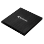 Verbatim - External Slimline USB 3.0-Blu-ray-Brenner, externer Blu-ray-Brenner (schwarz)