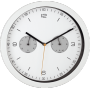 Mebus - 52826 wei� Funk-Wanduhr