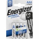 Energizer - 1x4 ENERGIZER Ultimate Lithium Micro AAA LR 03 1,5V