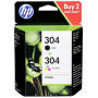 Hp - Tinte 304 3JB05AE Multipack (BK/C/M/Y) [EURO-Version]