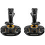 Thrustmaster - Thrustmaster T.16000M FCS SPACE SIM DUO Palanca de mando PC Negro, Naranja