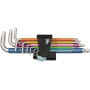 Wera - Winkelschl�sselsatz 3950 SPKL/9 SM (Edelstahl, mit Halteclip)