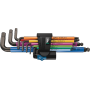 Wera - 950/9 Hex-Plus Winkelschl�sselsatz Blacklaser