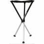Walkstool - Comfort XXXL Klapphocker Schwarz, Silber 63549 Belastbarkeit (Gewicht) (max.) 250 kg