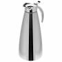 Emsa - 502664 Eleganza Isolierkanne, 1,3 Liter, Easy Open Verschluss, edelstahl