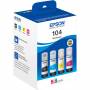 Epson - EcoTank 4-colour Multipack T 104 T 00P6 [EURO-Version]