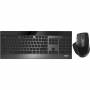 Rapoo - 9900M Multi-Mode-Deskset Kabellos, ultraflach [DE-Version, German Keyboard]