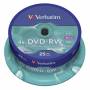 Verbatim - 1x25 Verbatim DVD-RW 4,7GB 4x Speed, matt silver