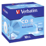 Verbatim - 1x10 Verbatim CD-R 90 / 800MB JC 48x Speed, ExtraProtection