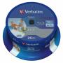 Verbatim - 1x25 Verbatim BD-R Blu-Ray 25GB 6x Speed DL Wide Printable CB