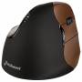 Evoluent Vertical Mouse 4 Wireless - Maus VerticalMouse 4 Small Drahtlos bl/brown USB retail [DE-Version, German Keyboard]