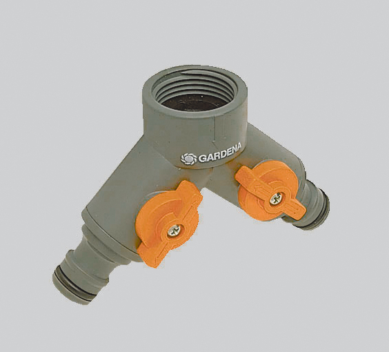 Gardena - 2-Wege-Ventil 940-20, Hahnstck