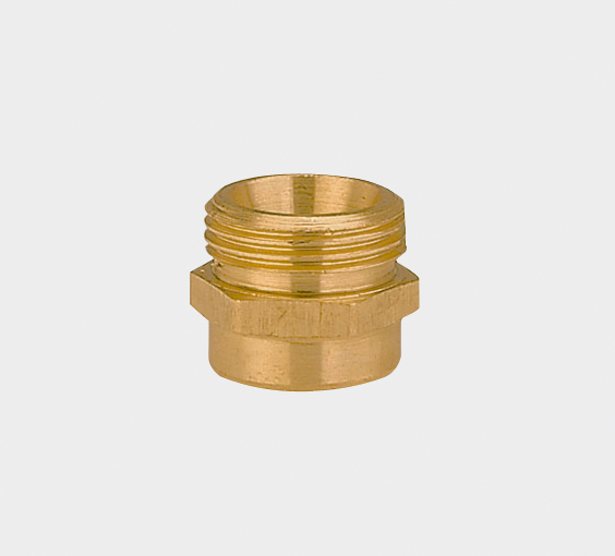 Gardena - Reduzier-Messing-Gewindenippel 33,3mm (G 1) > 26,5mm (G 3/4), Verbindung