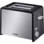 Cloer - 3210 - Toaster - elektrisch - 2 Scheibe - Black/Stainless Steel