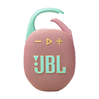 Jbl Harman - JBL Clip 5 - Lautsprecher - tragbar - kabellos - Bluetooth - App-gesteuert - 7 Watt - pink (JBLCLIP5PINK)