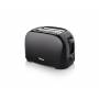 Tristar - BR-1025 Toaster - 2 Scheibe(n) - Schwarz - Kunststoff - Tasten - Drehregler - 800 W - 980 g (BR-1025)