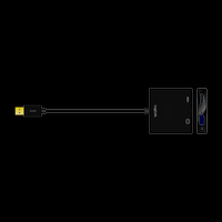 Logilink - Adapter USB 3.0 Combo > VGA / HDMI