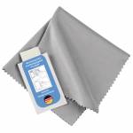 Hama - Pro-Optik Reinigungst�cher Mikrofaser - Papier Grau 1 St�ck(e) (00005988)