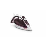 Tefal - EasyGliss Plus FV5714 B�geleisen Trocken- & Dampfb�geleisen Duriliumsohle Bordeaux - Wei� 2400 W (FV5714)