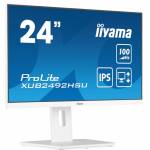Iiyama - iiyama ProLite XUB2492HSU?W6 LED-Monitor 60,5 cm (23,8) Full HD ? HDMI/DP/USB ? Wei� (XUB2492HSU-W6)