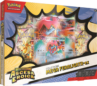 Pokemon Ita Megaevo Ascesa Eroica Emboar, Feraligatr, Meganium 10