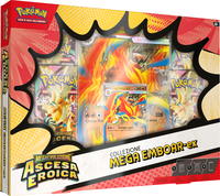Pokemon Ita Megaevo Ascesa Eroica Emboar, Feraligatr, Meganium 11