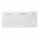 Samsung - Universal Multi Bluetooth Keyboard f�r Tabs, White (EJ-B3400BWGGDE) [DE-Version, German Keyboard]