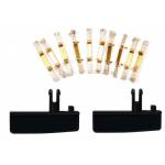 Carrera - - 132 / 124 Accessories - Leitkiele inkl. 8 Doppelschleifer