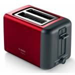 Bosch - TAT3P424DE Toaster 2 Scheibe(n) Schwarz - Rot 970 W (TAT3P424DE)