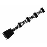 &nbsp;"Silverstone-SST-CP06-E4, 1x 15-Pin-SATA > 4x 15-Pin-SATA, Kabel-Silverstone-Adapter/Cable"