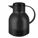 Emsa - SAMBA Isolierkanne, 1 Liter (schwarz, QUICK PRESS Verschluss)