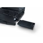 Panasonic - FZ-VSC551U - Indoor - Schwarz - Panasonic Toughbook 55 - ISO 7816 Class A - B and C cards (5 V - 3 V - 1.8 V) - ISO 7816-1,2,3,4 [DE-Version, German Keyboard]