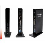 Club 3d - Club 3D Dockingstation - USB3.0 Dual Display Docking Station *schwarz*