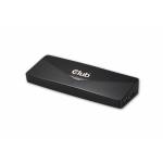 Club 3d - SenseVision USB 3.0 4K Docking Station - Docking Station - USB - DVI, HDMI, DP - GigE