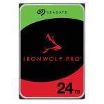 Seagate - IronWolf Pro ST24000NT002 - Festplatte - 24TB - intern - 3,5 (8,9 cm) - SATA 6Gb/s - 7200 rpm - Puffer: 512MB - mit 3 Jahre Sea