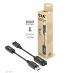 Club 3d - Adaptador minorista activo Club3D DisplayPort 1.4 > HDMI HDR 8K60 Hz