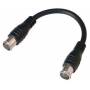 Kathrein Evl 340 -F -F -M�nnlich / m�nnlich (2041 - KATHREIN EVL 340 - RF-Adapter - F-Stecker m�nnlich zu F-Stecker m�nnlich - 34cm - Schwarz (20410030)