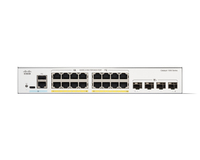 Cisco - Catalyst 1300-16P-4X - Switch - L3 - managed - 16 x 10/100/1000 (PoE+) + 4 x 10Gb Ethernet SFP+ - an Rack montierbar - PoE+ (120