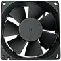 Titan - L�fter, 80 x 80 x 25 mm, mit Tachosignal, Fl�ssigkeits-Gleitlager 12 V DC, 42,5 m�/h, 2500 U/min, <28 dB(A) (TFD-