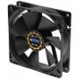 Titan - L�fter, 92 x 92 x 25 mm, mit Tachosignal, Fl�ssigkeits-Gleitlager 12 V DC, 61,5 m�/h, 1800 U/min, <17 dB(A) (TFD-