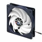 Titan - L�fter Kukri Fan, 120 x 120 x 25 mm, mit Tachosignal, Fl�ssigkeits-Gleitlager 12 V DC, 61,8 m�/h, 1200 U/min, <24