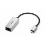 Marmitek - 08373 Kabeladapter USB Type-C RJ-45 Schwarz - Silber (8373)