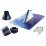 Kathrein - KATHREIN ZTS 148 - Befestigungskit (Mastkappe ZTC 08, Abdeckkragen, lead cover plate) f�r Antenne - f�r KATHREIN ZAS 4
