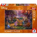 Schmidt Spiele - Thomas Kinkade Studios: Disney - Robin Hood, Puzzle