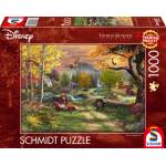 Schmidt Spiele - Thomas Kinkade Studios: Disney - The Fox and the Hound, Puzzle
