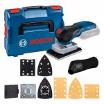 Bosch Powertools - Akku-Schwingschleifer GSS 18V-13 Professional solo (blau/schwarz, ohne Akku und Ladeger�t, in L-BOXX, 3 Schleifplatten)