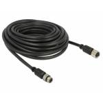Navilock -Gps-kabel -6-poliges M8 (m) Bis 6-poliges M8 (w) - - GPS-Kabel - 6-poliges M8 (M) bis 6-poliges M8 (W) - 10 m - Schwarz
