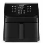 Cosori - Hei�luftfritteuse Premium II Chef Edition CAF-P651-KEUR (schwarz, 1.700 Watt, Korb 6,2 Liter)